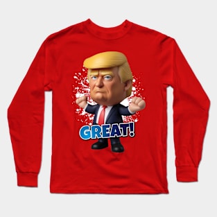 Donald Trump Great Again Long Sleeve T-Shirt